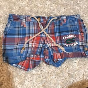 🐊 GO GATORS 🐊 Florida Gator plaid shorts